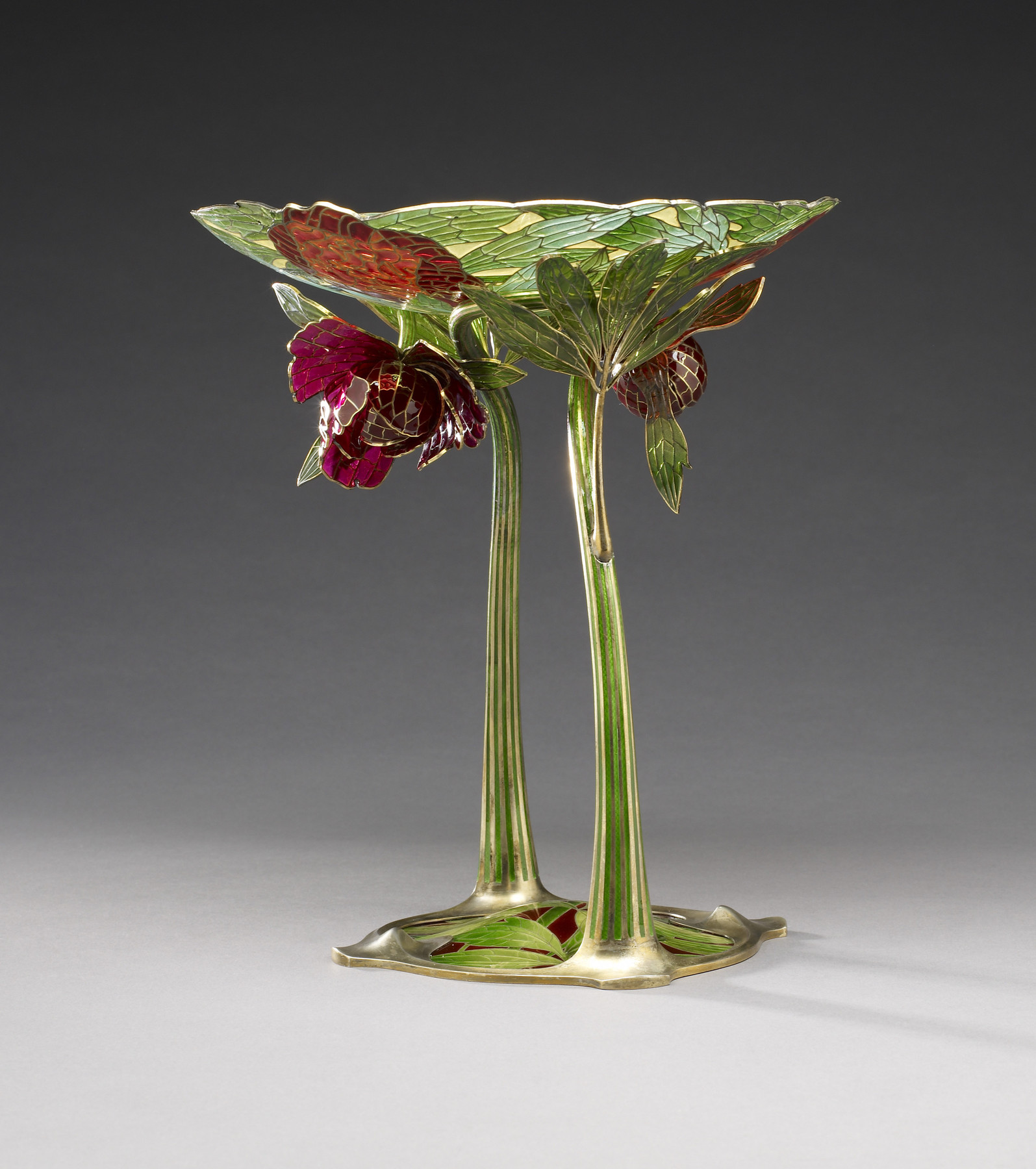 Image for Art Nouveau Dish with Stem