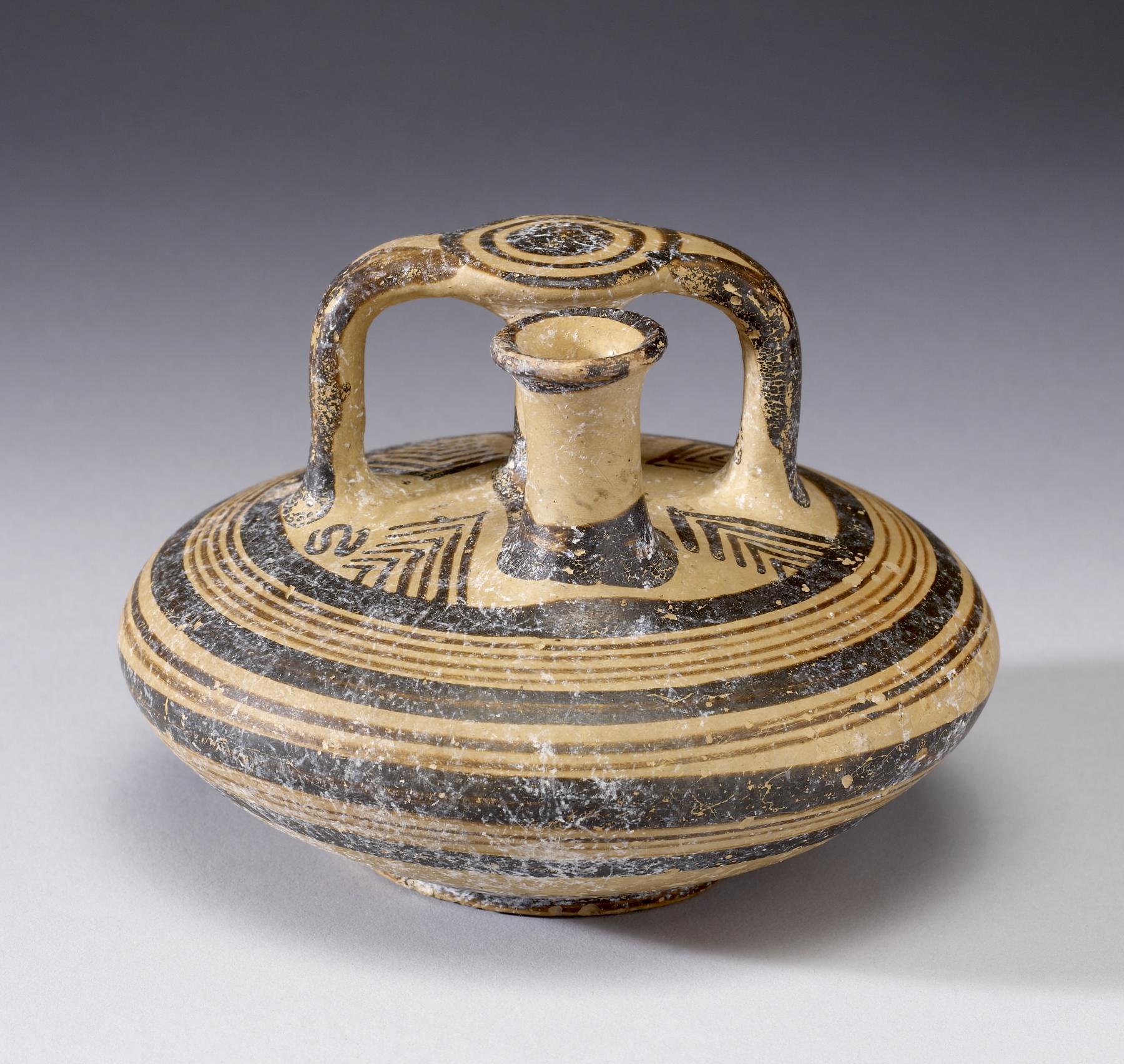 Image for Stirrup Jar with Geometric Decoration